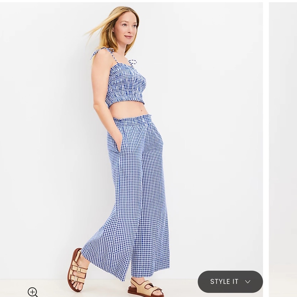 The loft gingham set